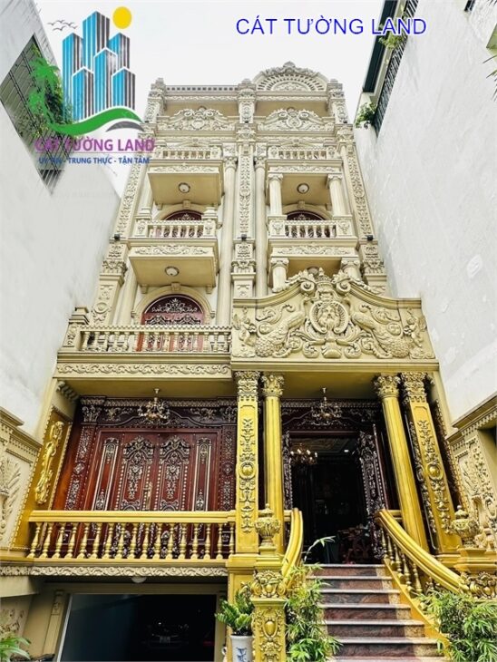 Biệt Thự DƯƠNG QUÃNG HÀM – Giáp Bình Thạnh, Đẳng Cấp Nội Thất Dát Vàng. Chủ Gấp bán, giảm 2/3 Giá