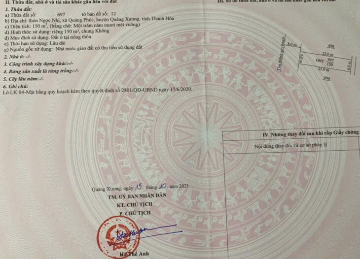 CHÍNH CHỦ BÁN 4 LÔ ĐẤT Thổ Cư LK – ĐẦU TƯ SINH LỜI – Giá Yêu Thương