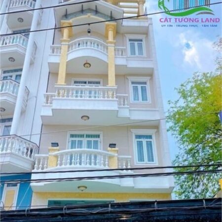 Bán nhà 6x15m, 5 Tầng Thang Máy. Mặt tiền Đường Số 1, Phường 16. Giá 13.5 tỷ