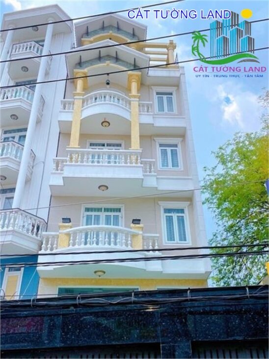 Bán nhà 6x15m, 5 Tầng Thang Máy. Mặt tiền Đường Số 1, Phường 16. Giá 13.5 tỷ