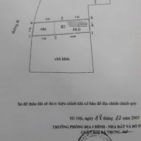 BÁN NHÀ PHỐ HOÀNG MAI, Q. HOÀNG MAI, Ô TÔ GẦN NHÀ, TRƯỚC NHÀ BA GÁC, 69M2, 12 TỶ(CTL)