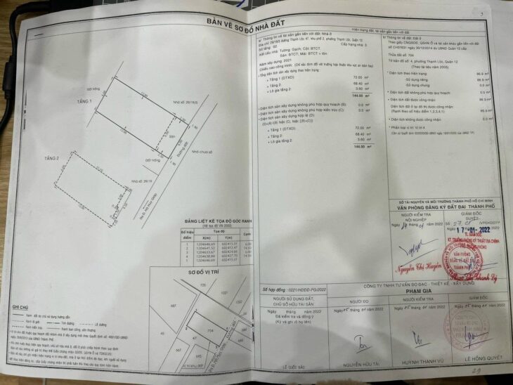 2,2 TỶ -CẶP NHÀ SỔ HỒNG -3PN- THẠNH LỘC 47-43M2 THỔ CƯ.