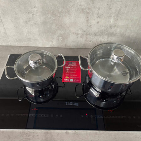 Bếp Từ Đôi 866I Cao Cấp TaKing, Thiết Kế Hiện Đại, Thẩm Mỹ, Sang Trọng