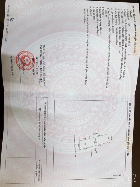 ĐẤT ĐẸP – GIÁ TỐT – Vị Trí Đắc Địa Tại Xóm Xuân Tiến, Xã Nghi Thạch, Huyện Nghi Lộc, Tỉnh Nghệ An