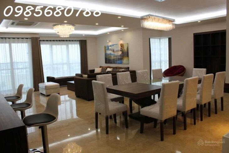 Cho thuê căn hộ chung cư 4PN, 4WC, 267m2 tại Ciputra Hà Nội, giá tốt, uy tín