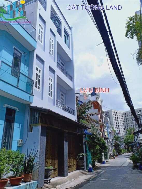 Bán nhà 7x15m, 5 Tầng. Hẻm 7m Đường Phan Huy Ích, Phường 15. Giá tốt