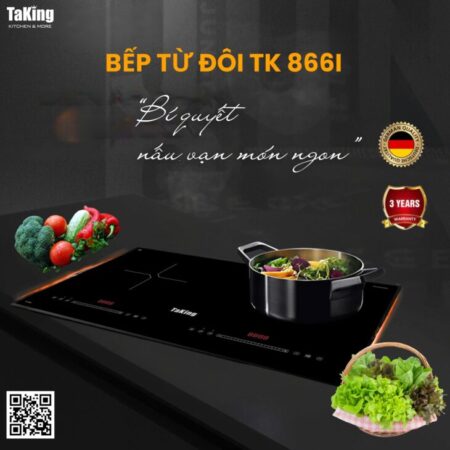 Bếp Từ Đôi TK 866I TaKing – Bí Quyết Nấu Vạn Món Ngon Bếp Từ Đôi TK 866I TaKing – Bí Quyết Nấu Vạn Món Ngon