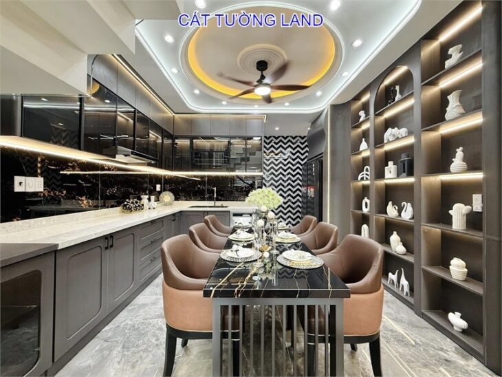 Nhà cực đẹp, Nội thất Cao Cấp. Đường 10m Phạm Văn Chiêu, P.14. Giá 9.9 tỷ