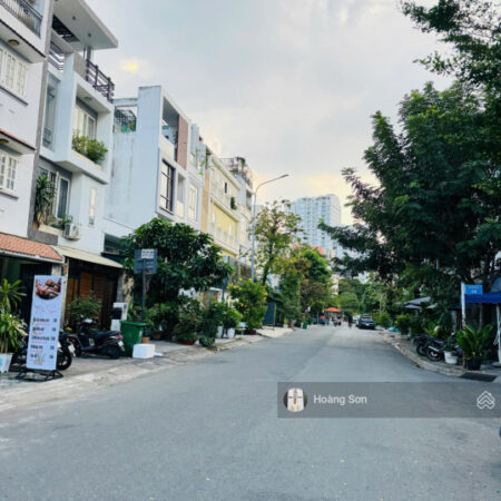 Bán nhà đường Số 5 khu Him Lam (sổ hồng 4,5×16,5m) 74m2, 4 tầng, hướng Đông