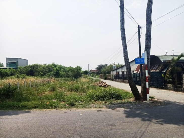 Đất 2 mặt tiền đường Bùi Thị Điệt – 243m2 – 10×24 – 100m2 thổ cư – xã Phạm Văn Cội – Củ Chi