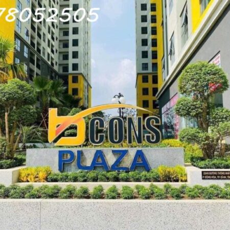 Bán chung cư Bcons Plaza, ngay làng ĐHQG Thủ Đức- Gía chỉ 1ty7/căn 2PN