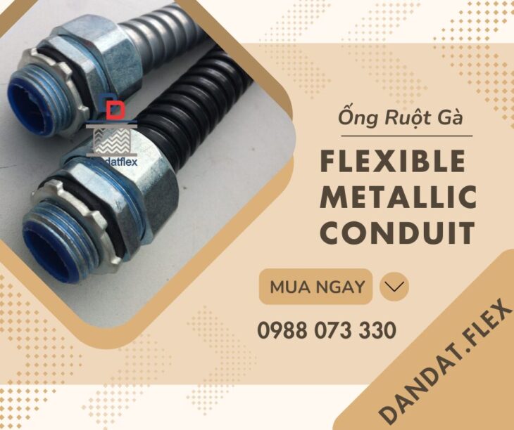 Ống Ruột Gà Inox | Ống Ruột Gà Lõi Thép Luồn Dây Điện | Ống Thép Luồn Dây Điện – Dandat.Flex