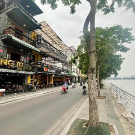 BÁN NHÀ MẶT PHỐ TRÍCH SÀI – VIEW HỒ TÂY – 2 MẶT TIỀN – KINH DOANH ĐỈNH