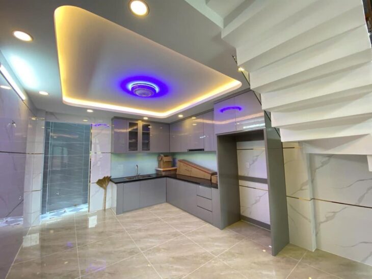 TÒA NHÀ 5 TẦNG HẺM XE HƠI QUAY ĐẦU – NHÀ XÂY MỚI 100% 56M2 – KỀ AEON MALL – LÊ TRỌNG TẤN – TÂN PHÚ