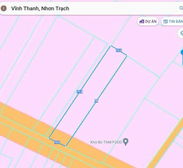 SỞ HỮU ĐẤT ĐẸP 2 MẶT TIỀN – GIÁ Yêu thương : Vĩnh Thanh – Nhơn Trạch – Đồng Nai