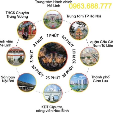 Bán Biệt thự HUD Mê Linh.323m.22 tỷ.Cả nhà + đất.Sổ lâu dài