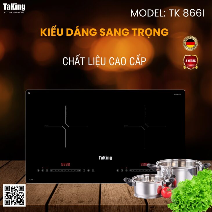 Bếp Từ Đôi TK 866I TaKing – Bí Quyết Nấu Vạn Món Ngon