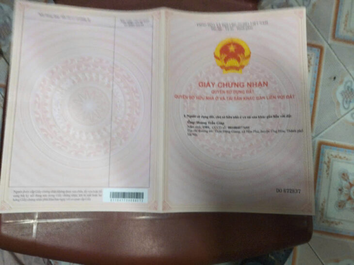 ĐẤT ĐẸP – GIÁ TỐT – Vị Trí Đắc Địa Tại Ngõ 3 Nam Hoa 1, Thôn Đăng Giang, Xã Hoà Phú, Huyện Ứng Hoà,