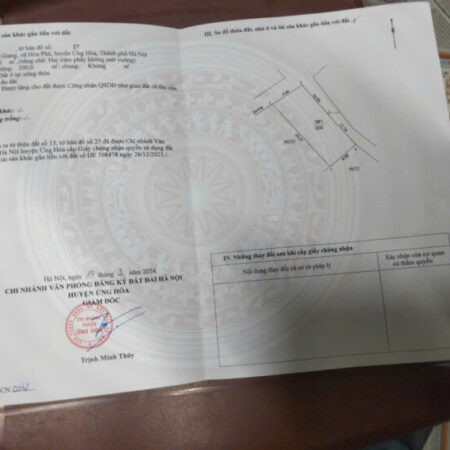 ĐẤT ĐẸP – GIÁ TỐT – Vị Trí Đắc Địa Tại Ngõ 3 Nam Hoa 1, Thôn Đăng Giang, Xã Hoà Phú, Huyện Ứng Hoà, ĐẤT ĐẸP – GIÁ TỐT – Vị Trí Đắc Địa Tại Ngõ 3 Nam Hoa 1, Thôn Đăng Giang, Xã Hoà Phú, Huyện Ứng Hoà,