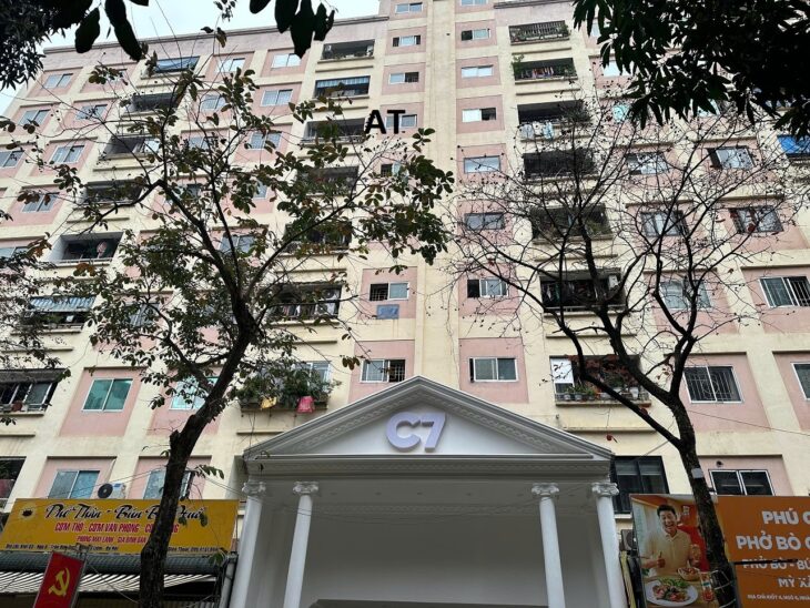 Chung cư Mỹ Đình Nam Từ Liêm 3 phòng ngủ BC đông nam giá rẻ