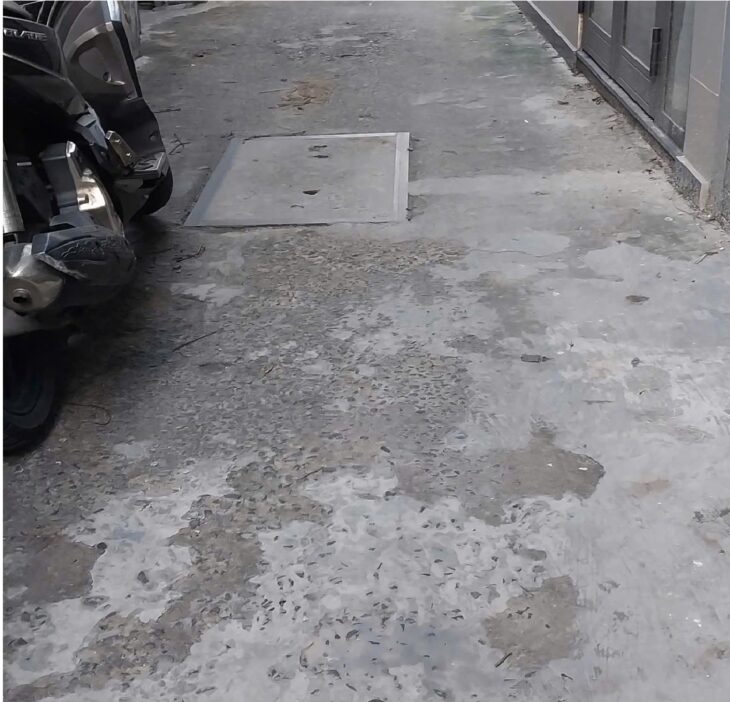 ♥ Nhà kiệt thẳng 50m ra MT Nguyễn Hoàng, 52m2, 3 tầng, sân rộng, KD, 3.5x tỷ