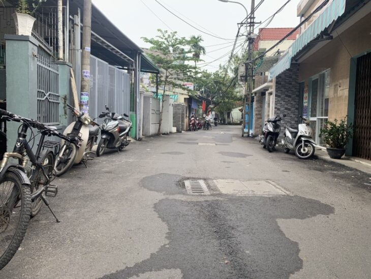 ► Nhà 2 mặt kiệt Ô tô 6m Trần Cao Vân, gần Lê Độ thông Biển, 90m2, ngang 7.2m, 3.x tỷ