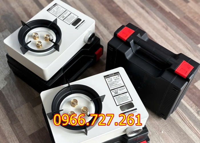 Bếp gas dã ngoại 3 đầu đốt Vinmax VM3D