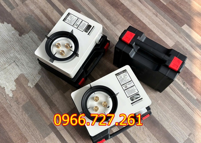 Bếp gas dã ngoại 3 đầu đốt Vinmax VM3D