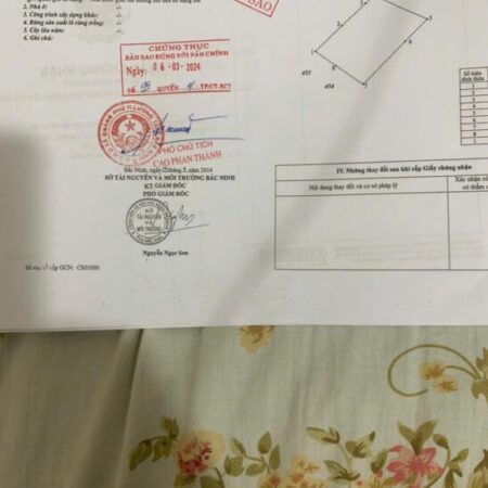 Bán lô đất rộng gần Tỉnh Lộ 285B tại Quảng Phú, Lương Tài, Bắc Ninh Bán lô đất rộng gần Tỉnh Lộ 285B tại Quảng Phú, Lương Tài, Bắc Ninh