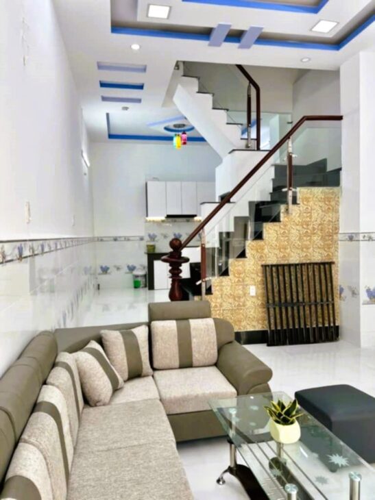 NHÀ 3 TẦNG – 4×10 – HẺM XE HƠI – GIÁP KHU TÊN LỬA – BÌNH TÂN – NHỈNH 4 TỶ