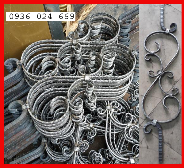 Phụ kiện sắt mỹ thuật – uốn phụ kiện sắt uốn