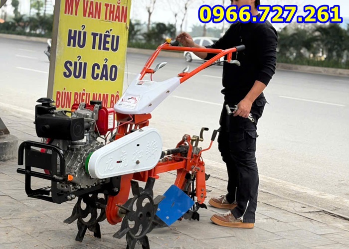 Máy Cày Vun Luống 2 Cầu Chạy Dầu Kawasaki KC70D