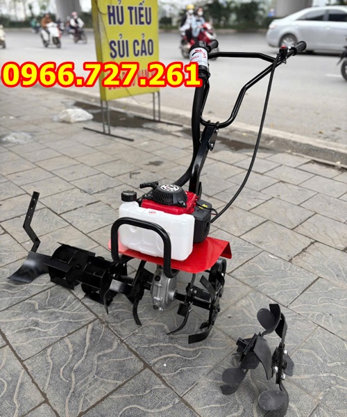 Máy xới đất , vun luống , vun gốc ngô đa năng chạy xăng TBT500