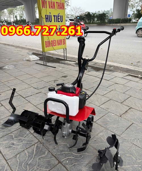 Máy xới đất , vun luống , vun gốc ngô đa năng chạy xăng TBT500