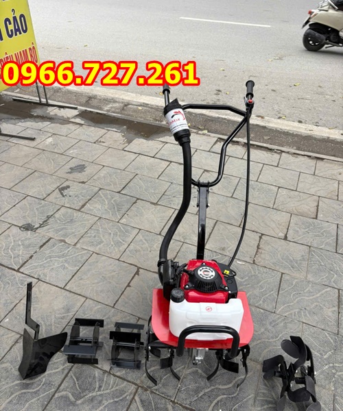 Máy xới đất , vun luống , vun gốc ngô đa năng chạy xăng TBT500