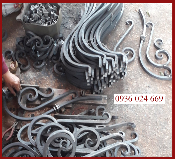 Phụ kiện sắt mỹ thuật – uốn phụ kiện sắt uốn