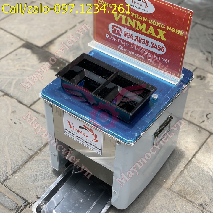 Máy thái thịt tươi sống VMTT850 – 2 cửa dao giá rẻ