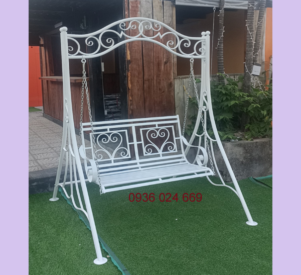 Xích đu – ghế sân vườn sắt mỹ thuật