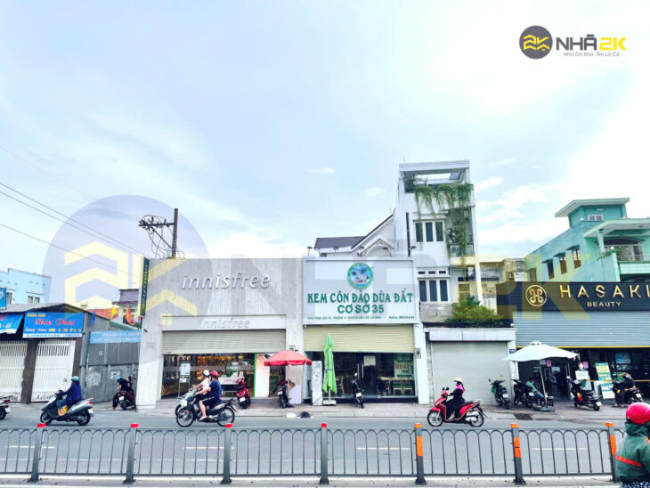 Cho thuê Nhà mặt tiền phan văn trị, Phường 5, Gò Vấp(đối diện Siêu Thị Emart)