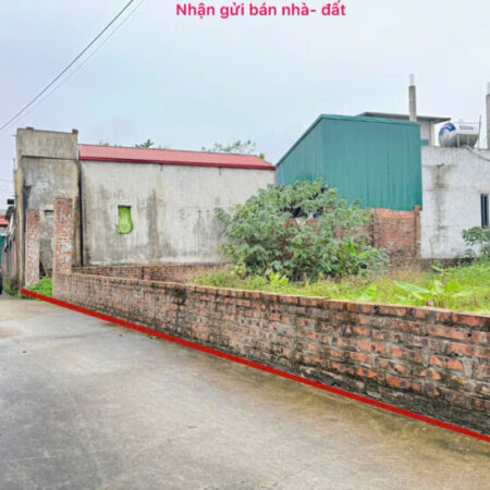 Bán đất xã Hoàng Diệu, Chương Mỹ, HN. 2 mặt thoáng trước sau, phù hợp xây biệt thự nhà vườn hoặc