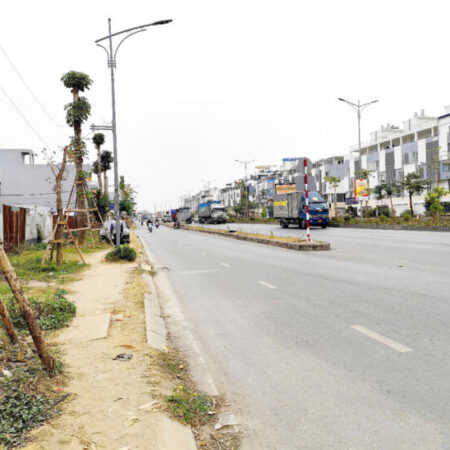 Đất mặt đường ngã 4 Bùi Viện -Võ Nguyên Giáp, 242m, ngang 14.5m, Vỉa hè 5m, Giá 72 tr/m, Đất mặt đường ngã 4 Bùi Viện -Võ Nguyên Giáp, 242m, ngang 14.5m, Vỉa hè 5m, Giá 72 tr/m,