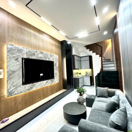 LÔ GÓC 2 THOÁNG TÂY SƠN-NHÀ MỚI FULL NỘI THẤT-CÁCH MẶT PHỐ 30M-DT25m x 5 TẦNG, GIÁ NHỈNH 5 TỶ