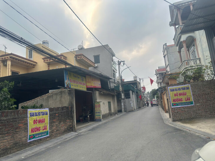 BÁN ĐẤT KÍNH NỖ, UY NỖ, ĐÔNG ANH, HÀ NỘI. 61,6M2, MT4.4 LÔ GÓC, THÔNG Ô TÔ. GIÁ 4.5 TỶ