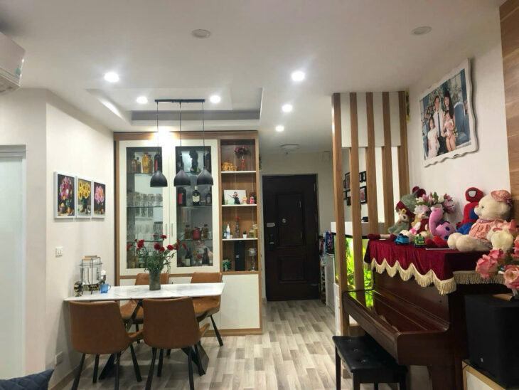 Căn hộ chung cư Rice Linh Đàm, Hoàng Mai dt 70m2 – 2 ngủ 2 wc giá 4.x tỷ