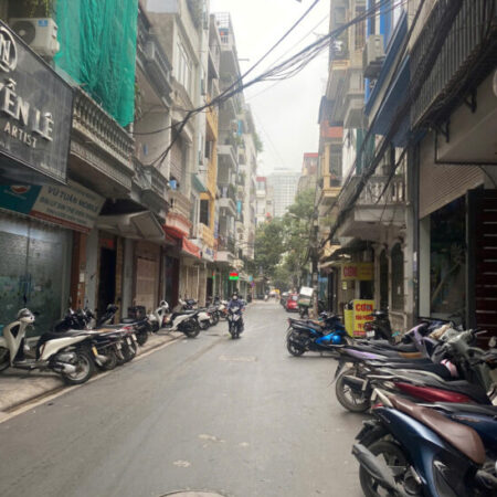 Bán nhà phố Kim Giang , Hoàng Mai 40M x 5T x Mt5.5 gara ô tô , ngõ thông kinh doanh , gần chợ