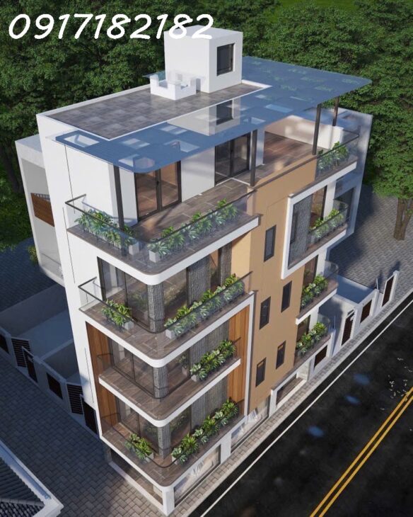 Siêu Phẩm Ngọc Thuỵ – LB .64,4m2 .MT5m.6tầng , full nội thất , Ô tô đỗ