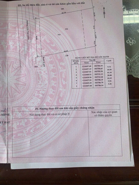 BÁN GẤP LÔ ĐẤT MẶT TIỀN TRẦN VĂN CHẨM – PHƯỚC VĨNH AN, CỦ CHI