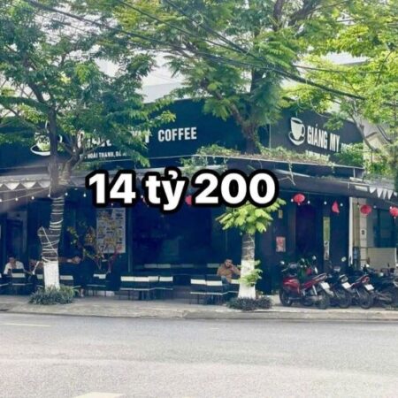 BÁN LÔ GÓC 2 MẶT TIỀN ĐƯỜNG HOÀI THANH, GẦN TRƯỜNG ĐH KINH TẾ