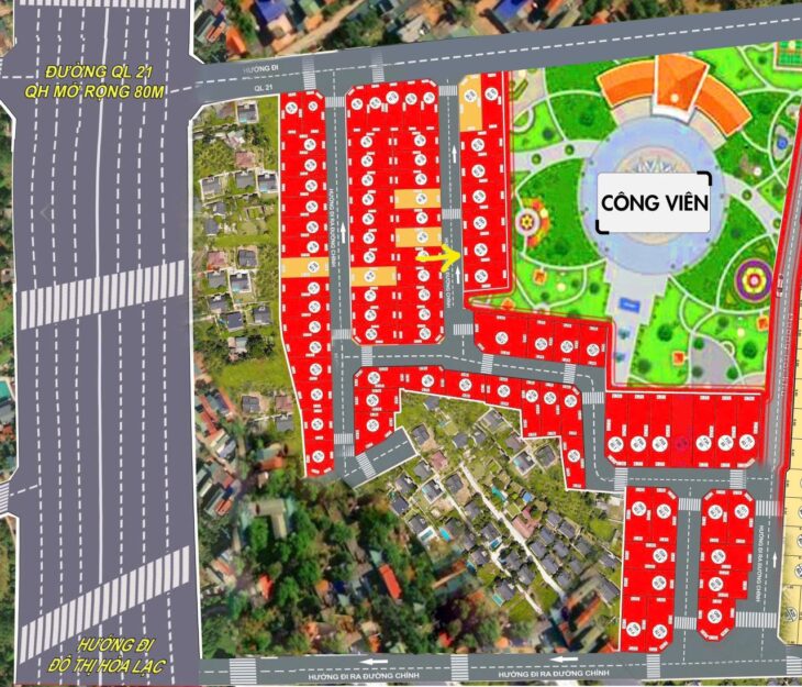 NHỈNH 1 TỶ CÓ NGAY 65 m2 ĐẤT LỀN ĐẤT PHÂN LÔ SIÊU ĐẸP VÀ HIẾM GẦN LÁNG HÒA LẠC CẠNH KHU CÔNG NGHỆ