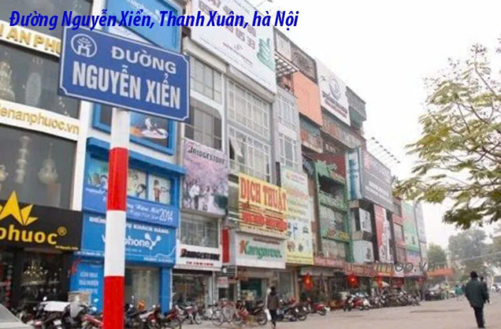 HOT – Bán nhà mặt phố Nguyễn Xiển – Thanh Xuân, 82m2, 2 mt kinh doanh GIÁ 27,9 tỷ